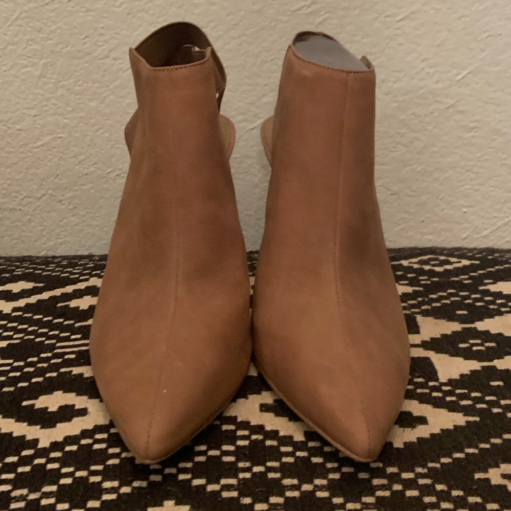 Tahari Kicks Pointed Toe Mules